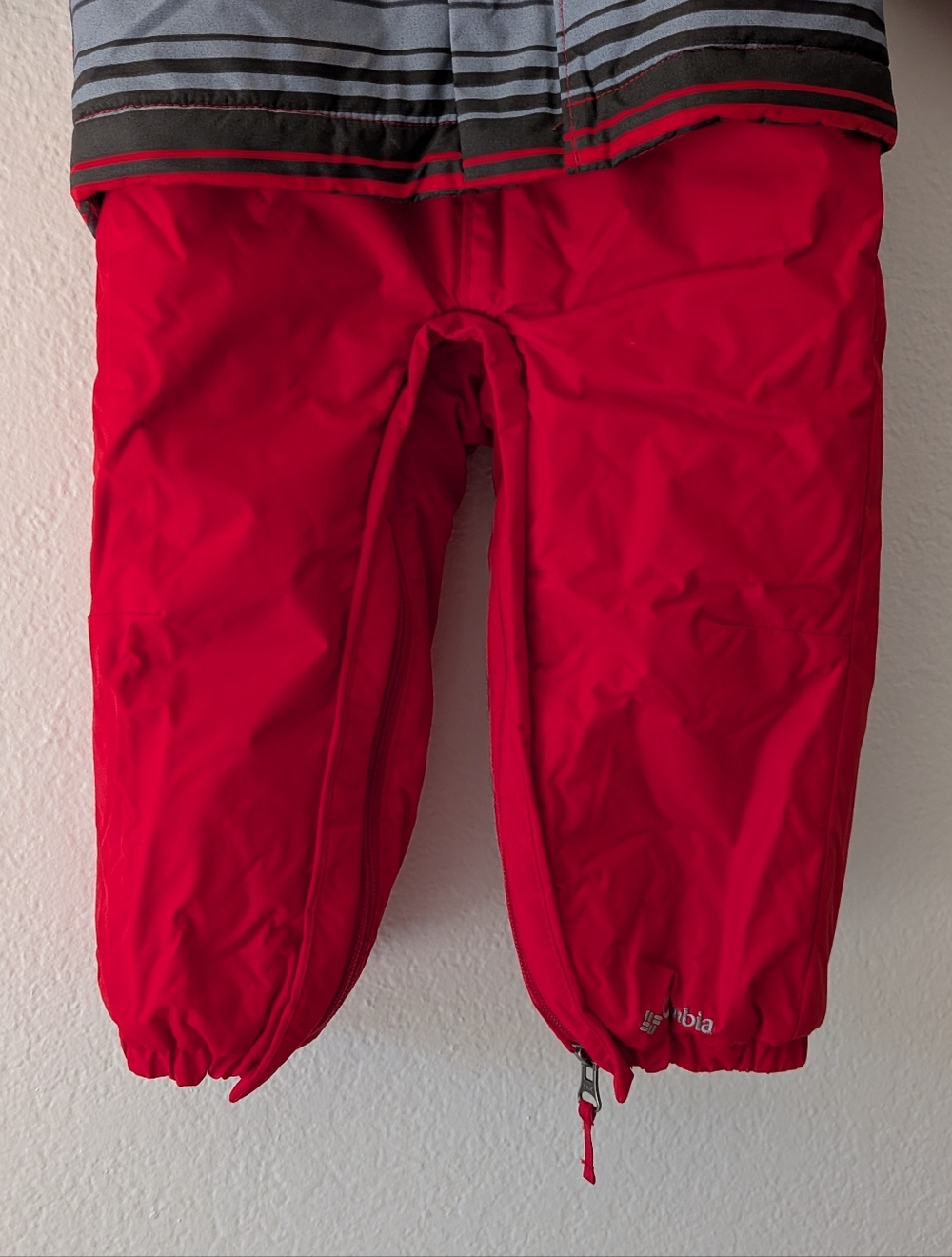 Columbia Toddler 18-24M Snow Bib And Jacket Red/Gray - Picture 3 of 16